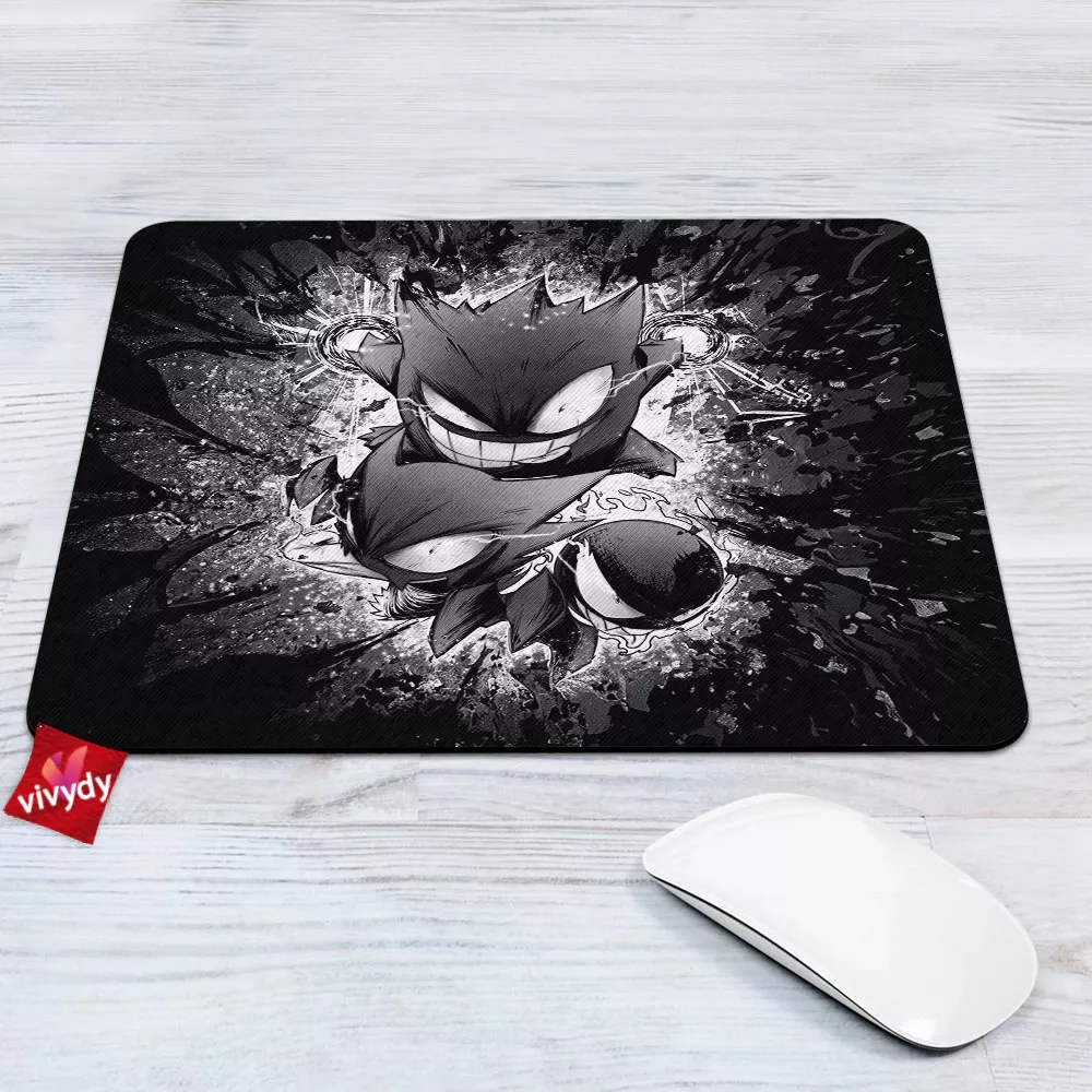 Gastly Haunter Gengar Mouse Pad