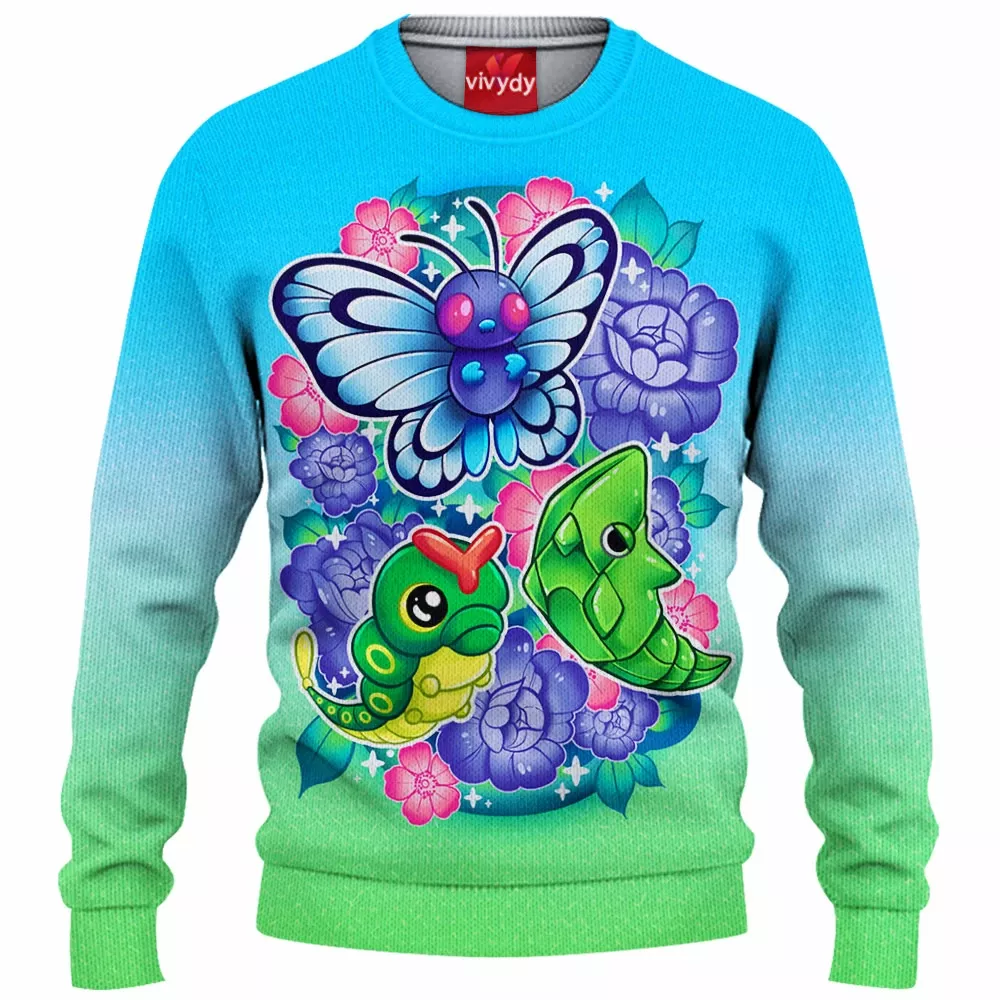 Caterpie Knitted Sweater