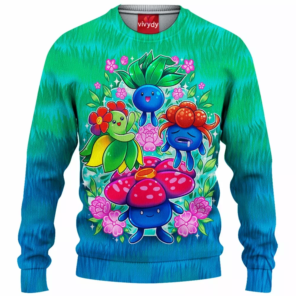 Oddish Knitted Sweater