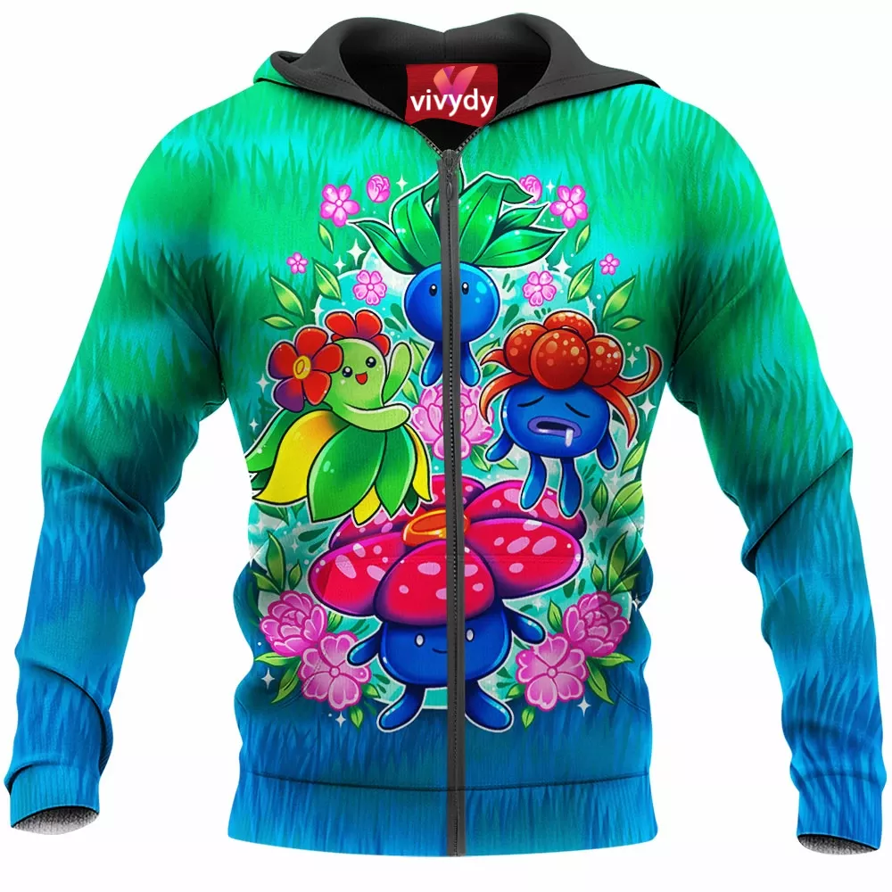 Oddish Zip Hoodie