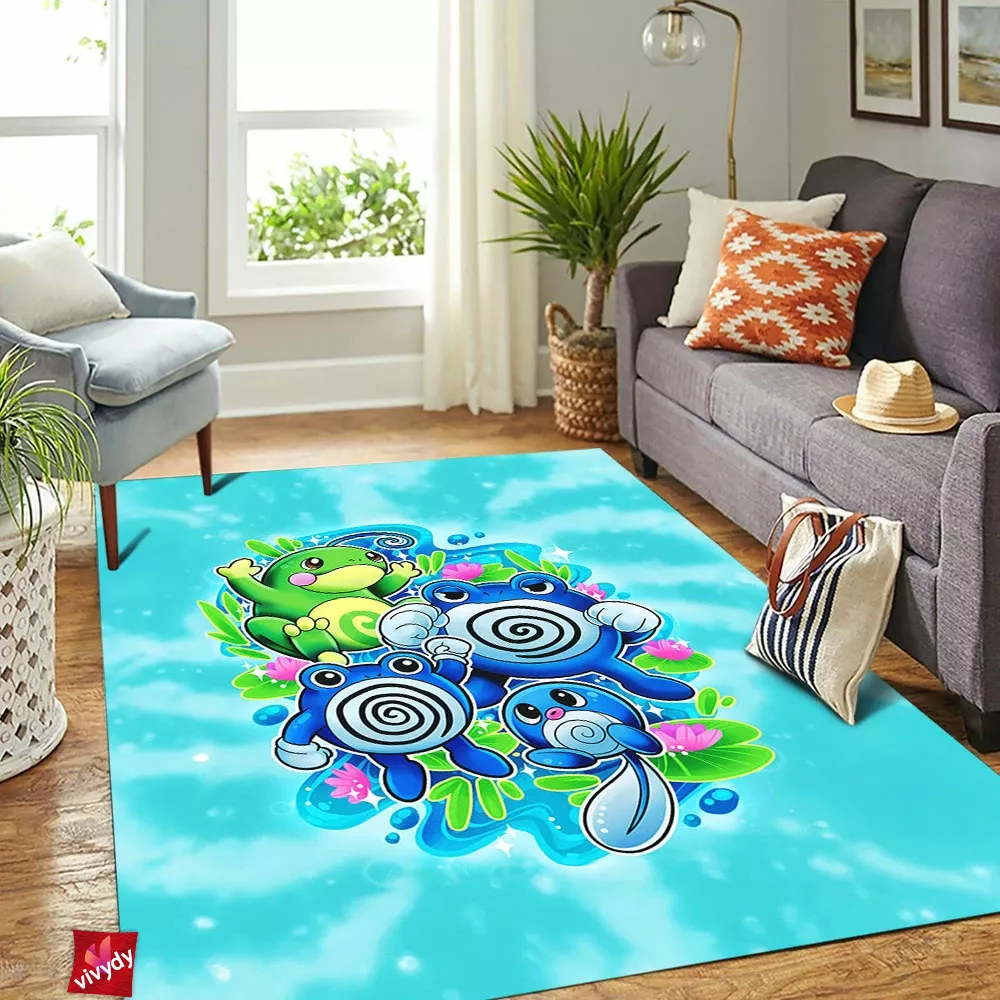 Poliwag Rectangle Rug