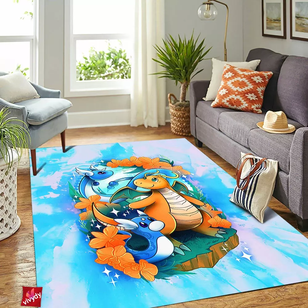 Dragonite Rectangle Rug