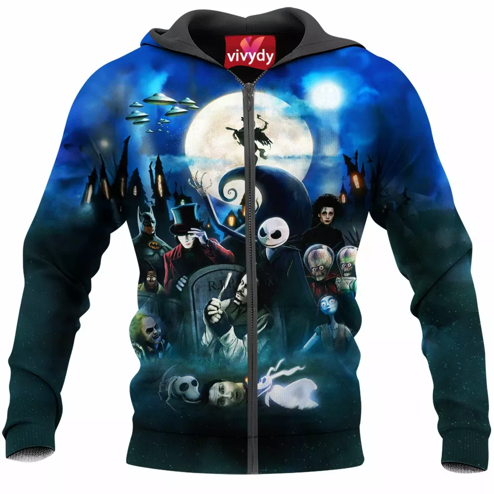 The Nightmare Before Christmas Zip Hoodie