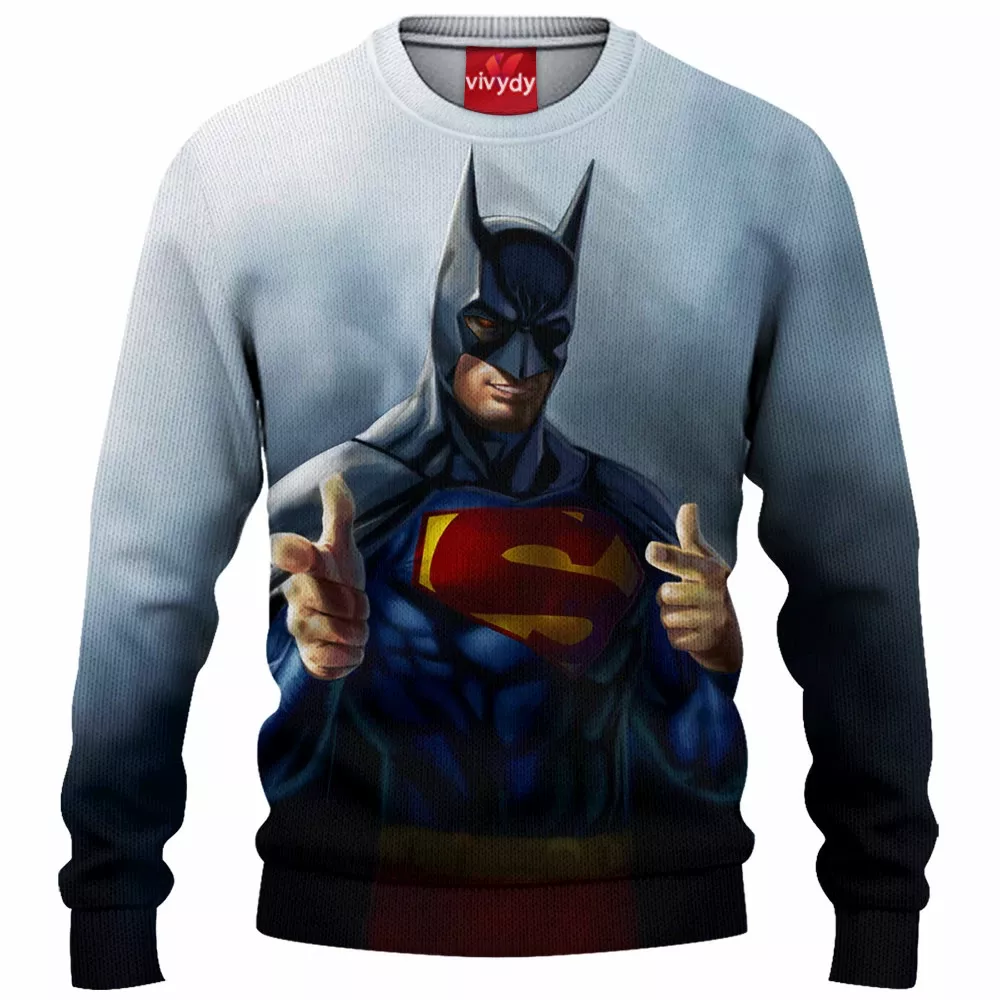 Superman Knitted Sweater