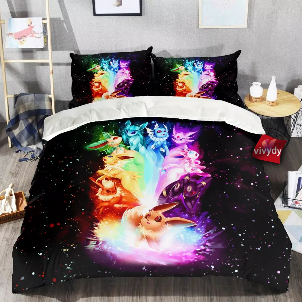 Eeveelution Bedding Set