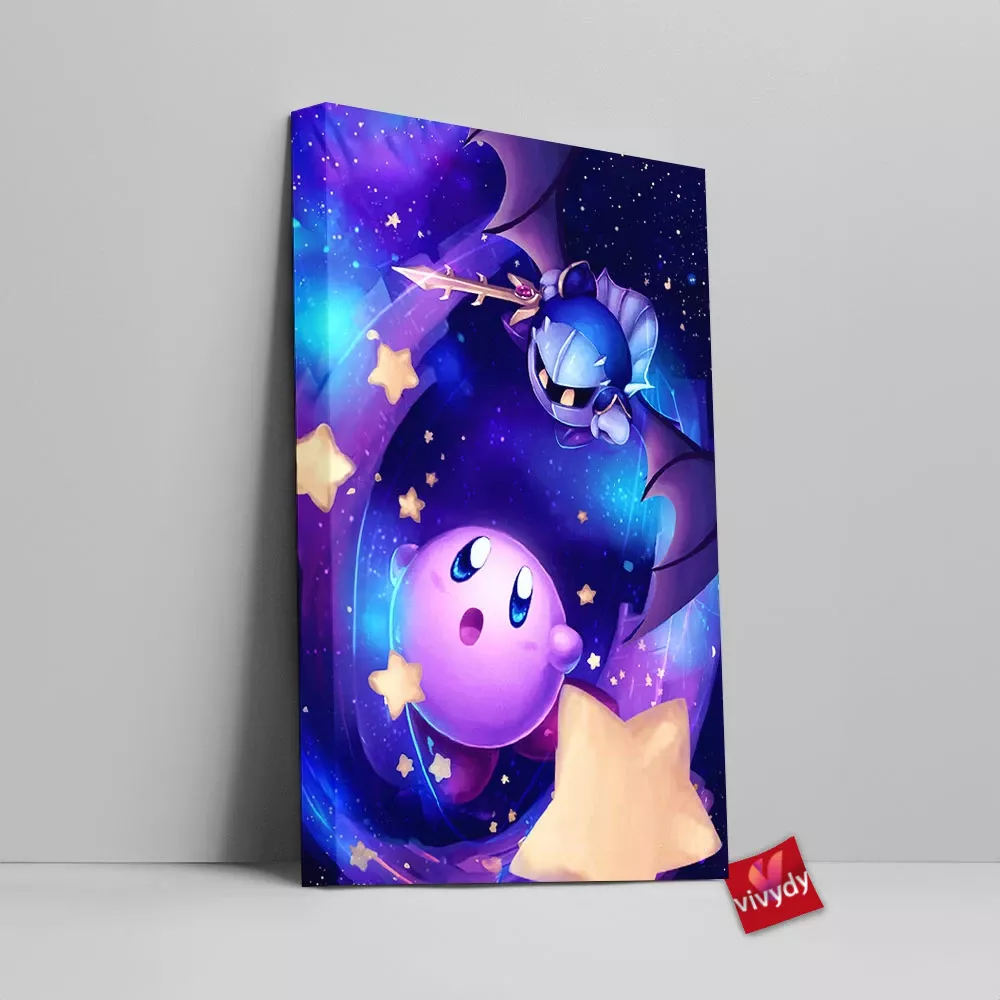 Kirby Canvas Wall Art