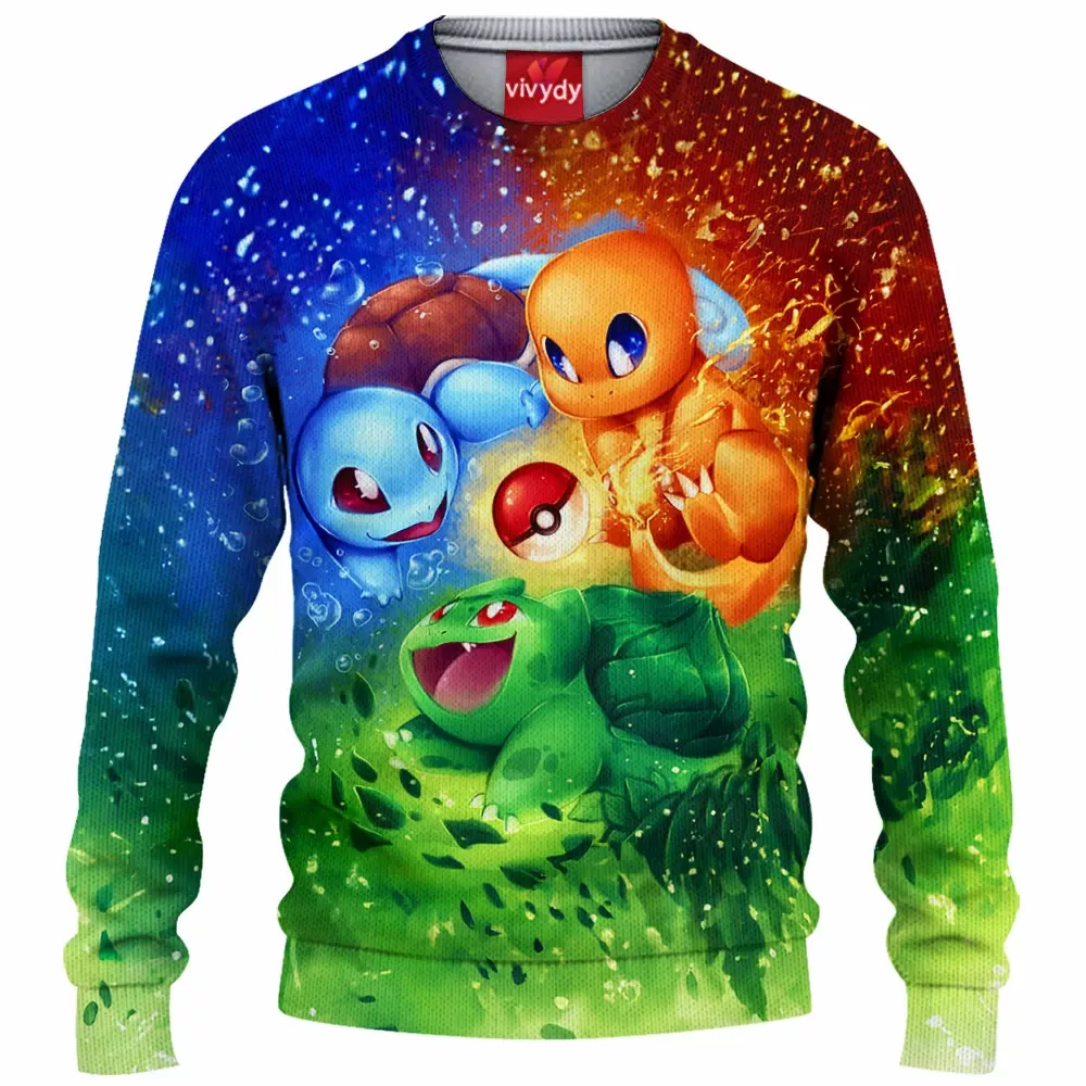 Pokemon Knitted Sweater