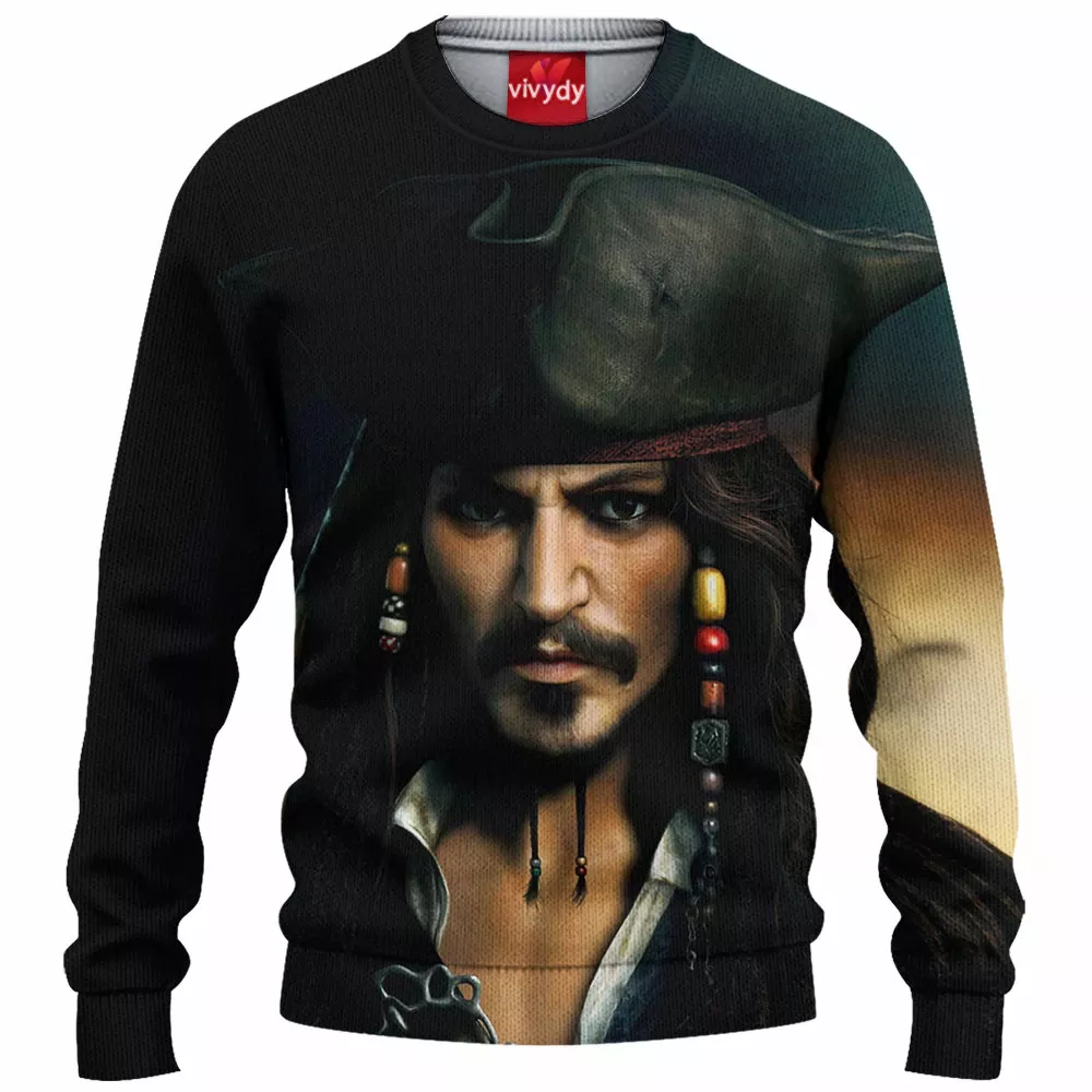 Captain Jack Sparrow Knitted Sweater