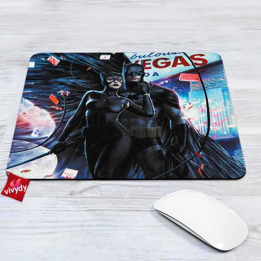 Batman Catwoman Mouse Pad