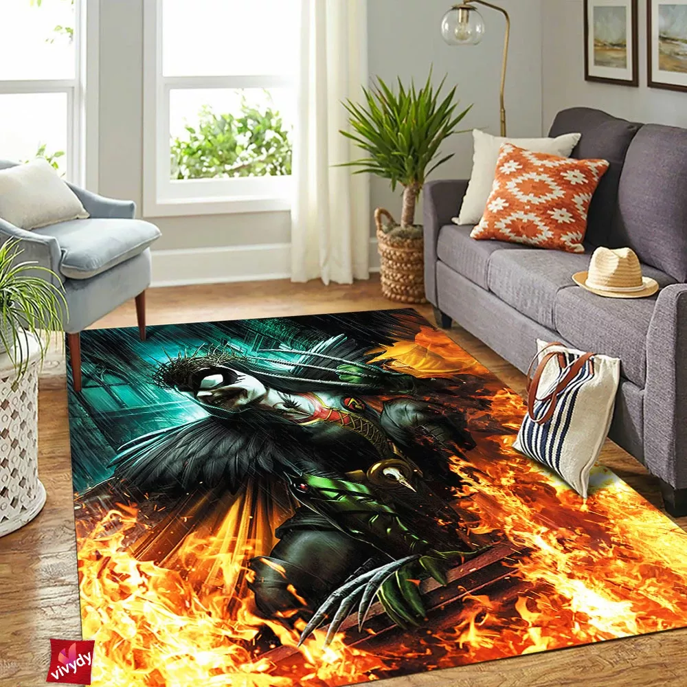 Comic Robin Rectangle Rug