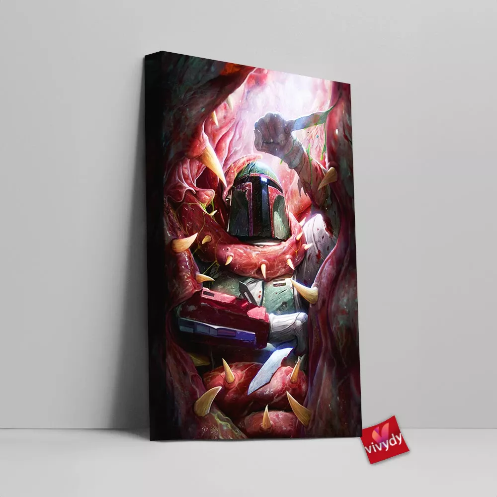 Boba Fett Canvas Wall Art