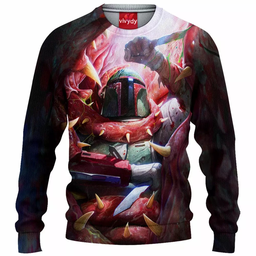 Boba Fett Knitted Sweater