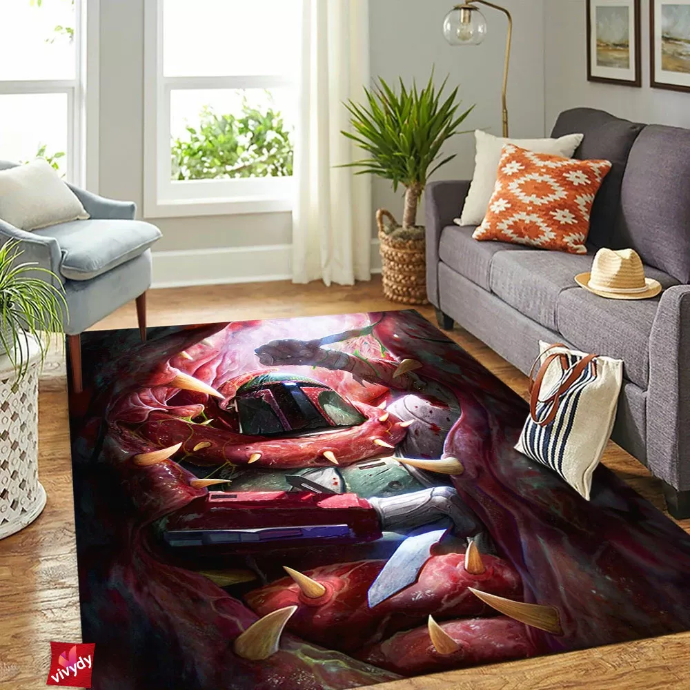 Boba Fett Rectangle Rug