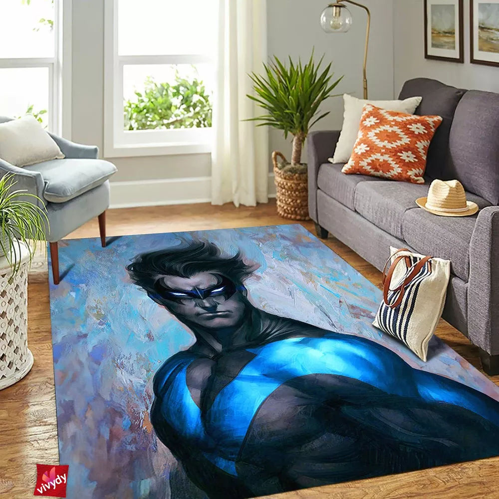 Nightwing Rectangle Rug