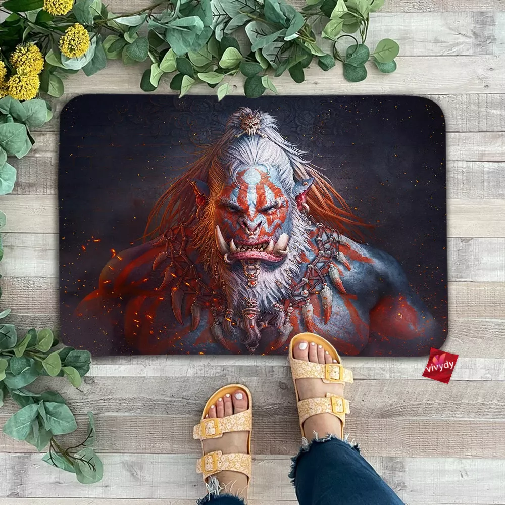 Orc Warcraft Doormat