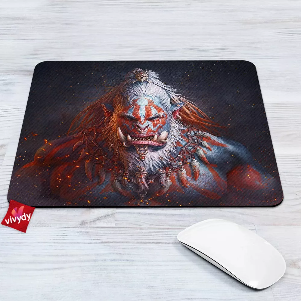 Orc Warcraft Mouse Pad