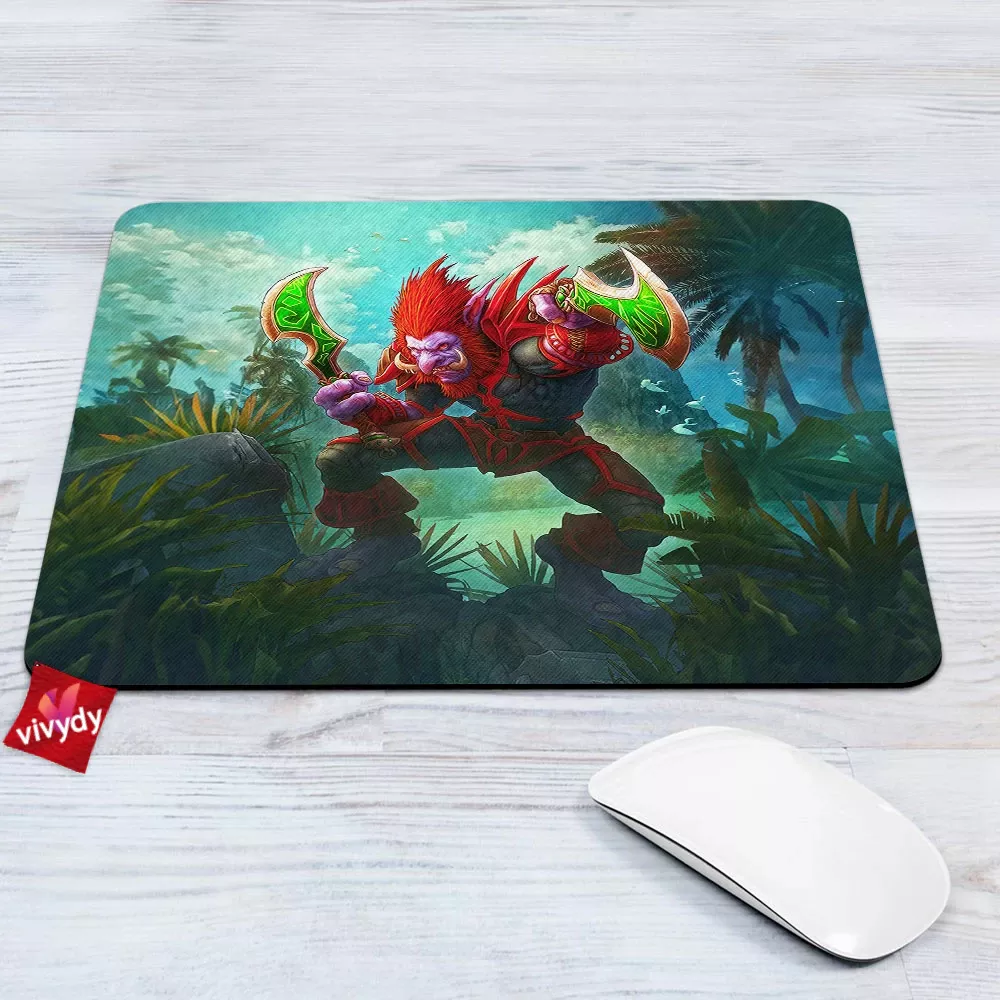 Troll Warcraft Mouse Pad