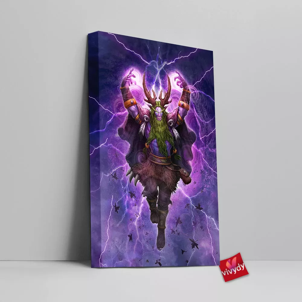 Malfurion Stormrage Canvas Wall Art