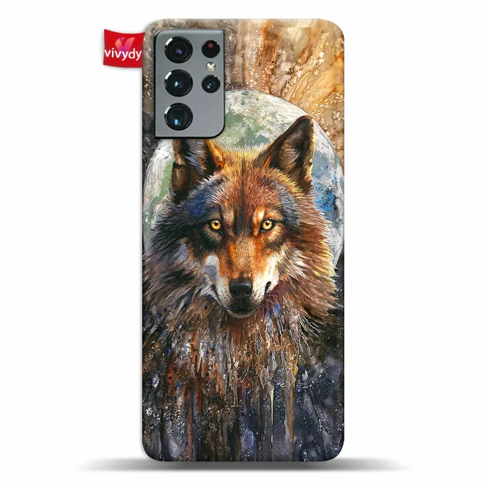 Fullmoon Wolf Phone Case Samsung