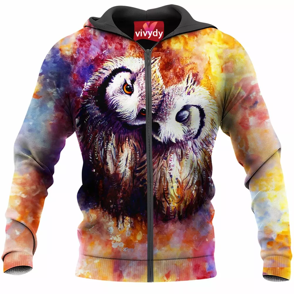 Owls Zip Hoodie