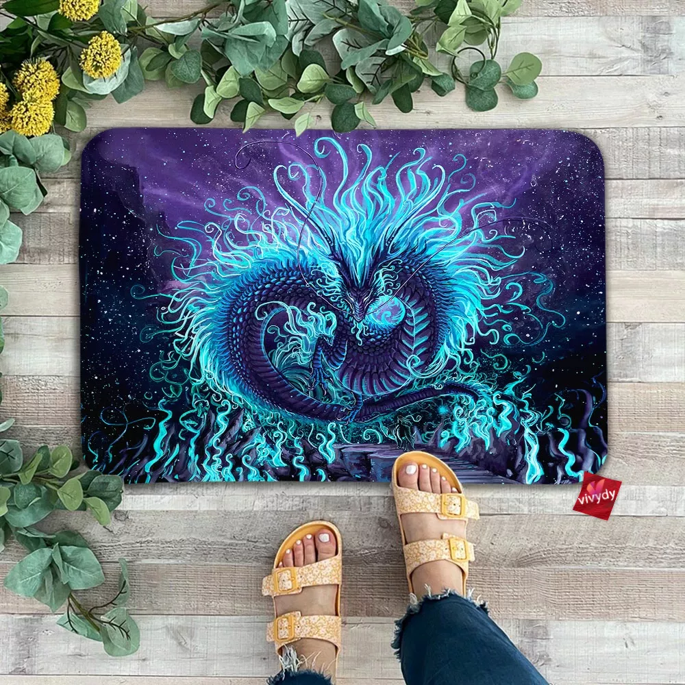 Blue Dragon Doormat