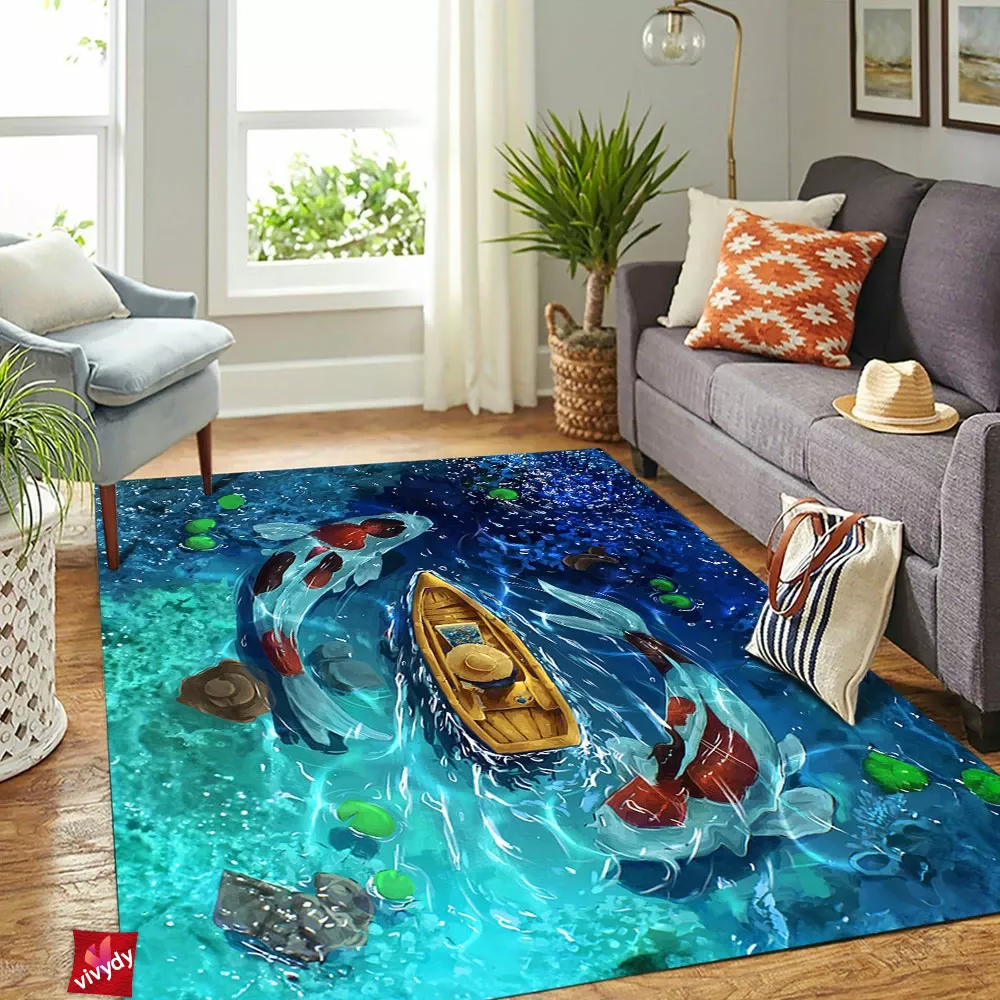 Pisces Rectangle Rug