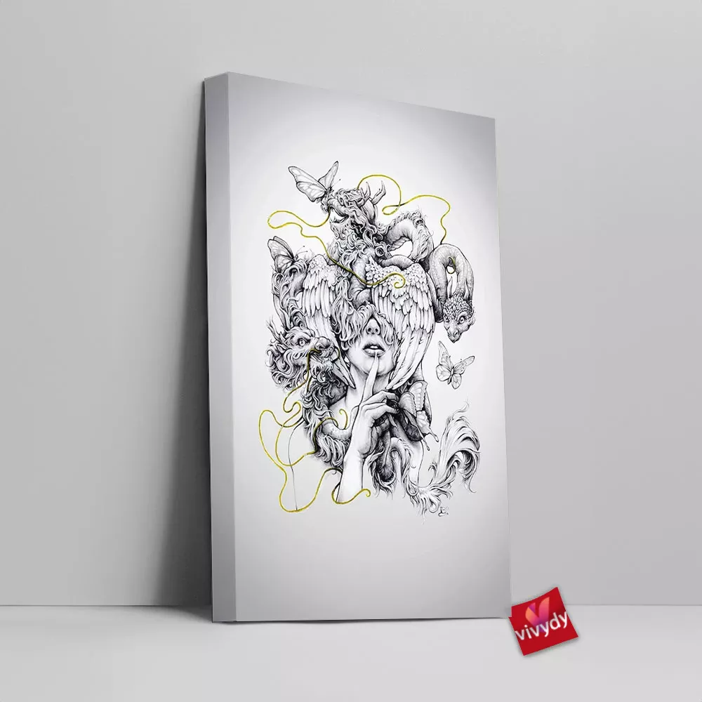 Dragons Canvas Wall Art