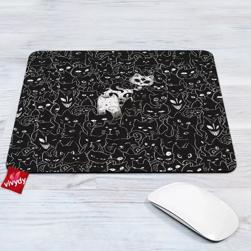 Ink Cats Mouse Pad