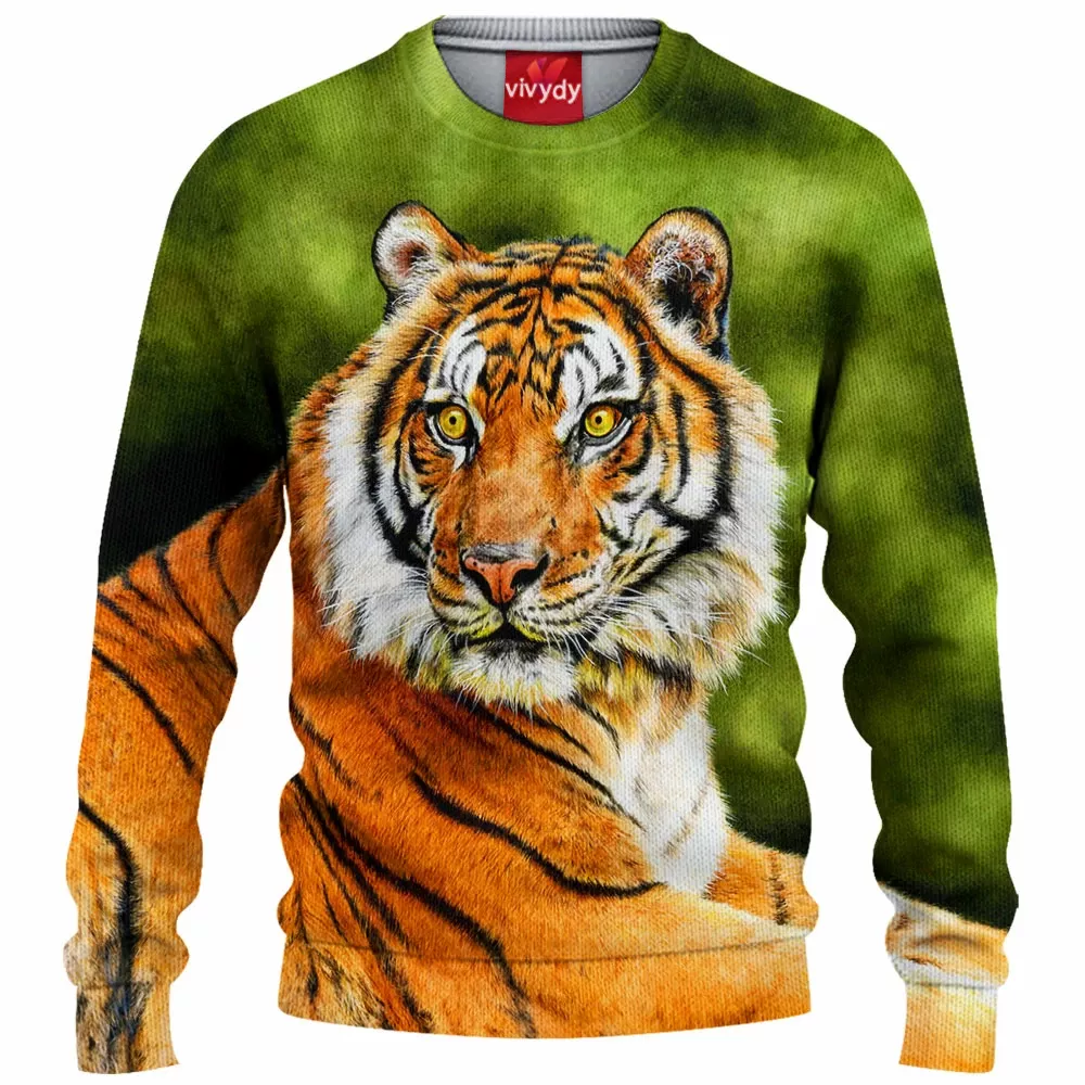 Sumatran Tiger Knitted Sweater