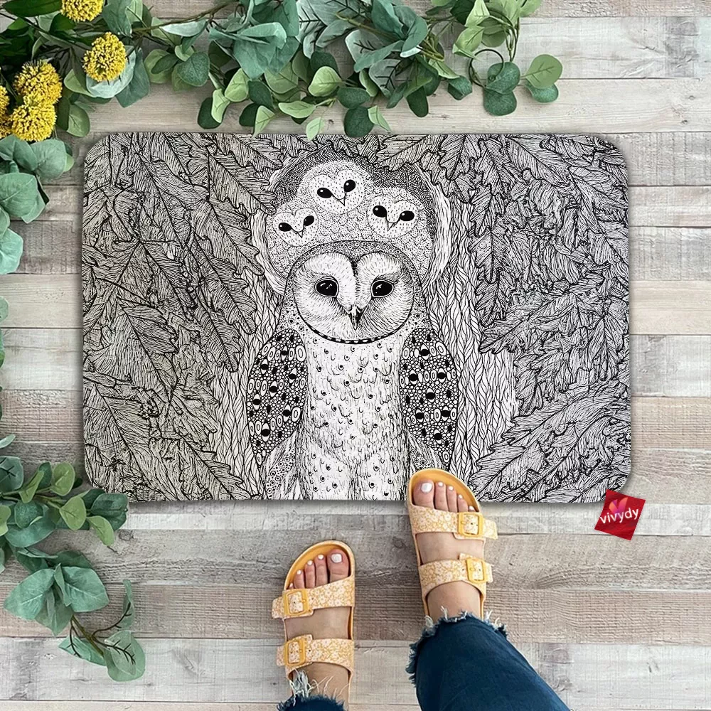 Forest Owl Doormat