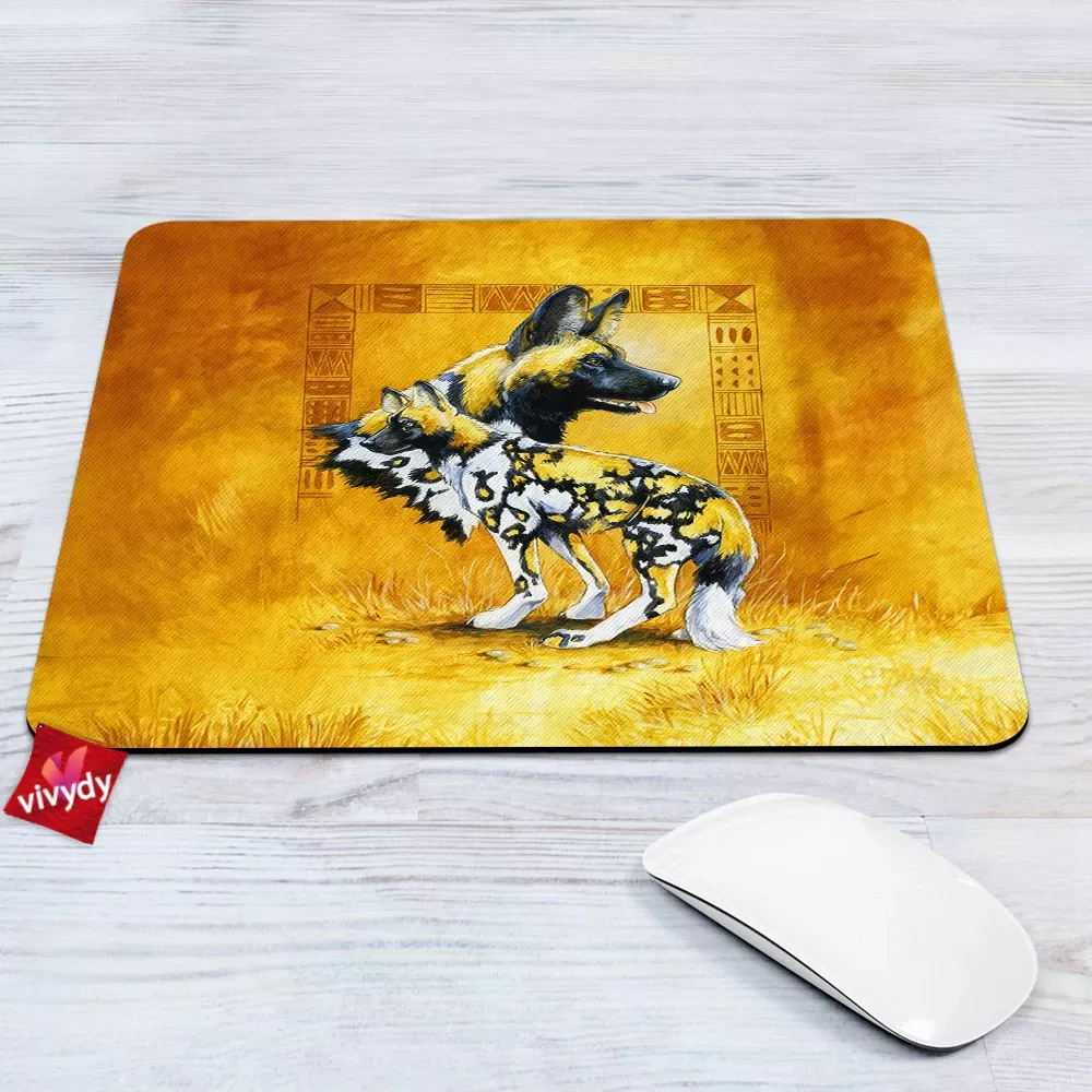 Wild Dog Mouse Pad