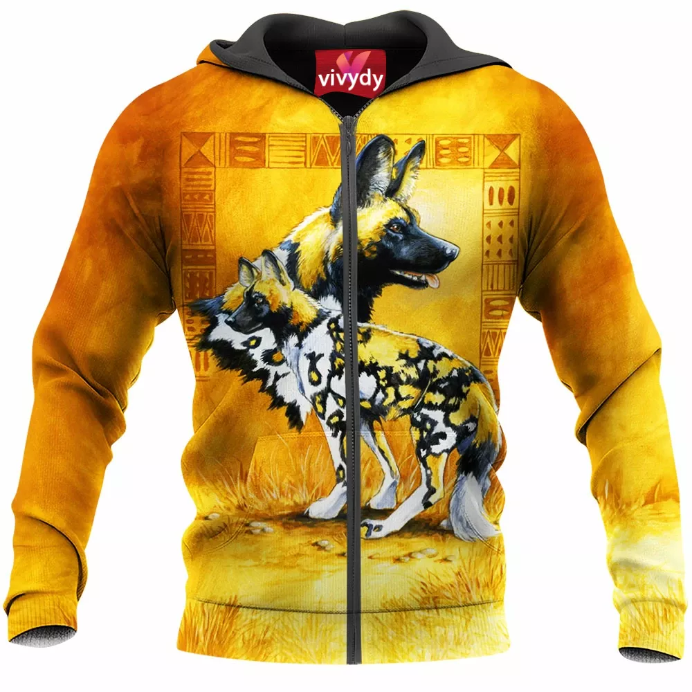 Wild Dog Zip Hoodie