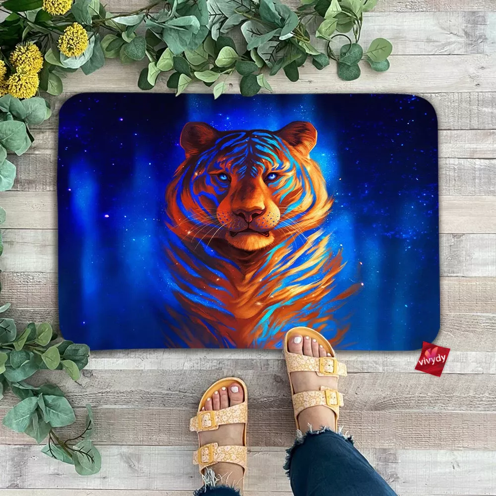 Galaxy Tiger Doormat