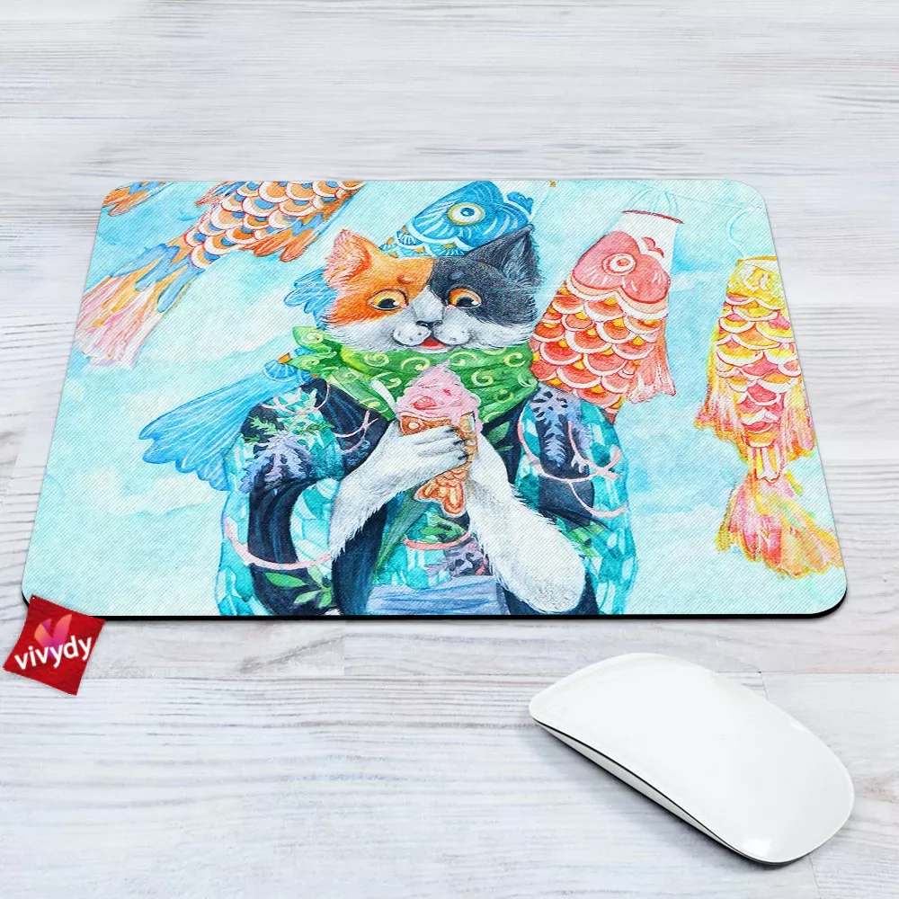 Cat Mouse Pad