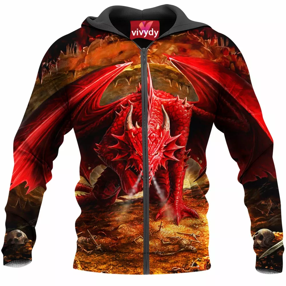 Dragons Lair Zip Hoodie