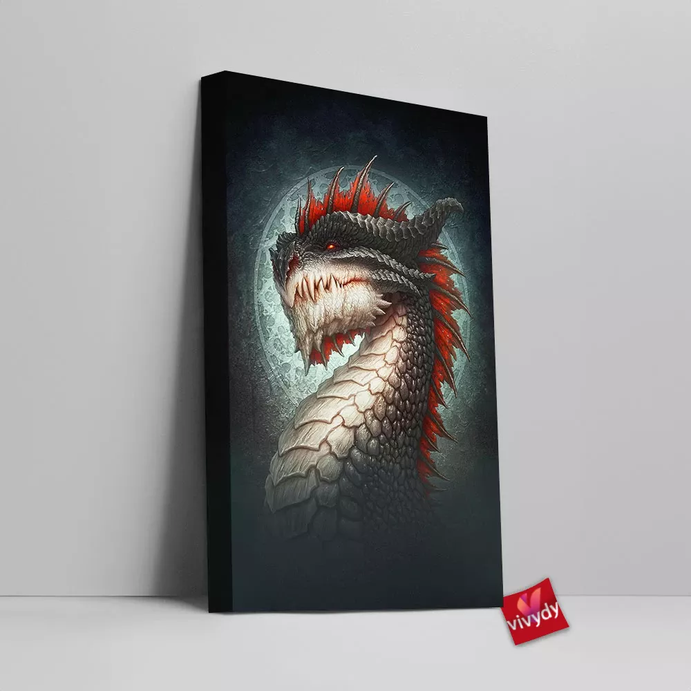 Sea Dragon Canvas Wall Art