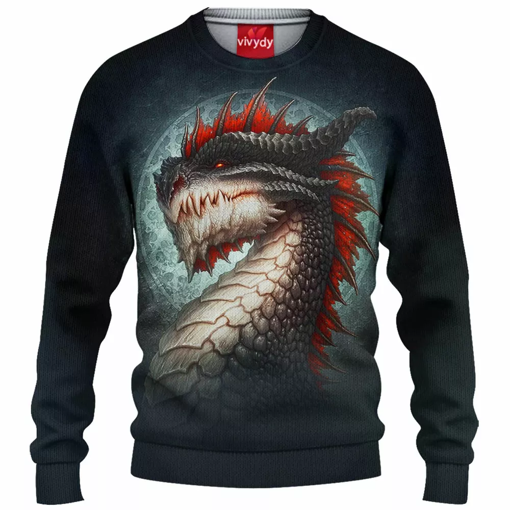 Sea Dragon Knitted Sweater