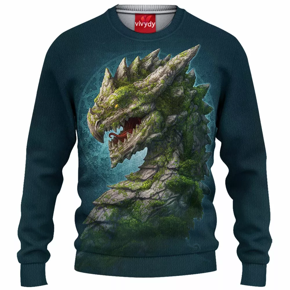 Rock Dragon Knitted Sweater