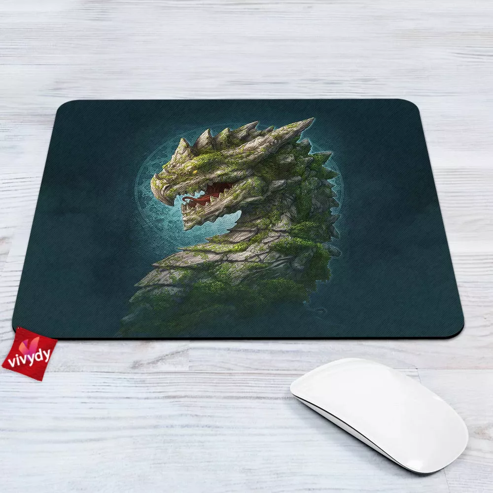 Rock Dragon Mouse Pad