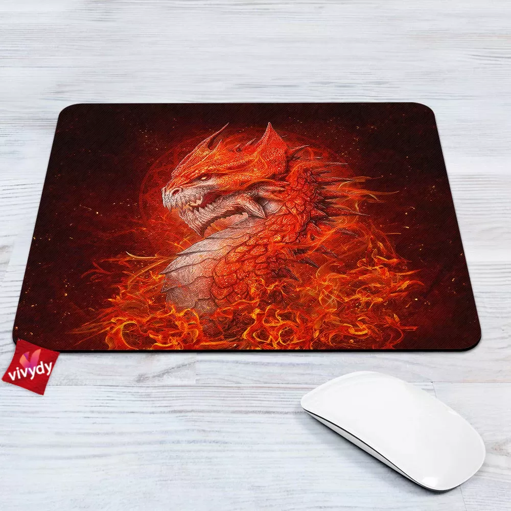 Sun Dragon Mouse Pad