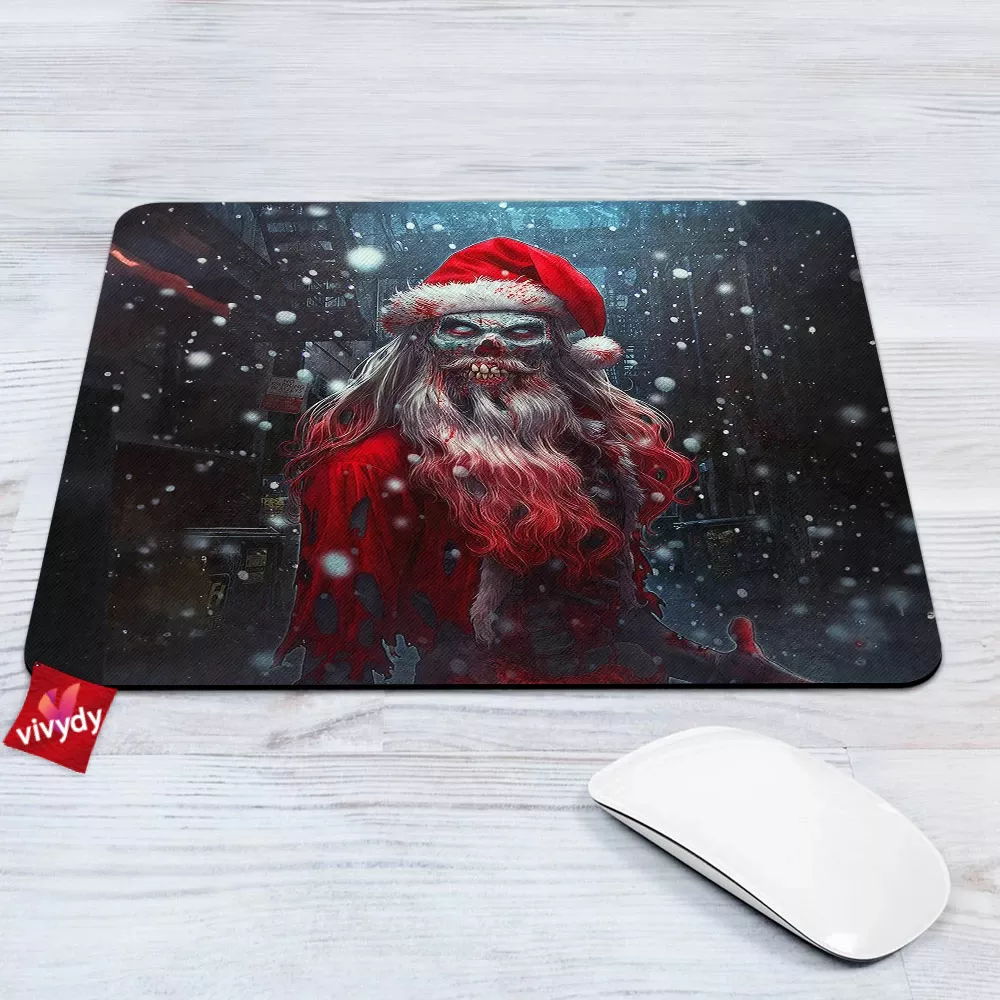 Zombie Claus Mouse Pad