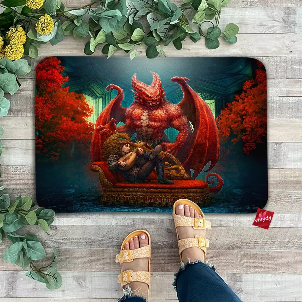 Infernal Dragon Doormat