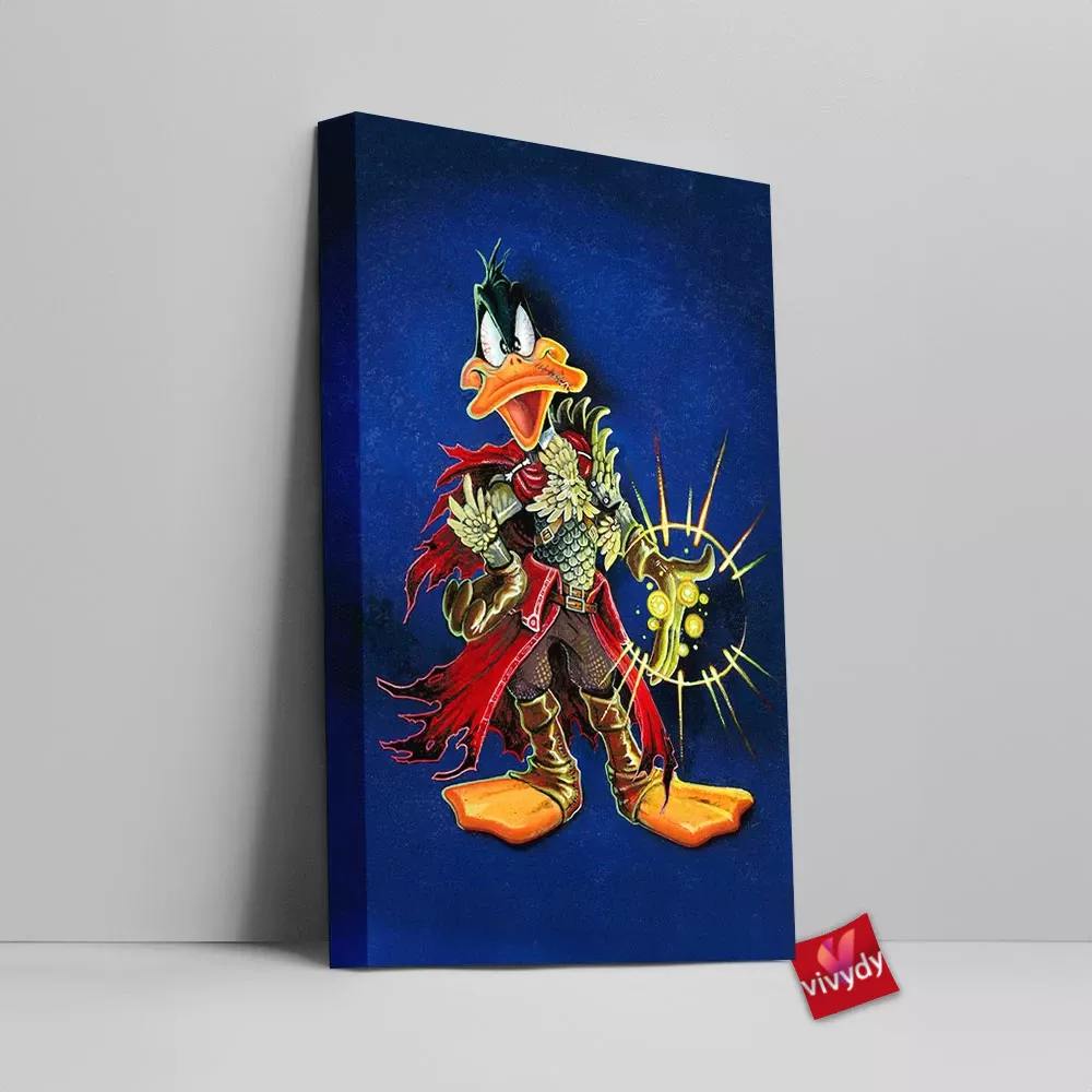 Daffy Duck Canvas Wall Art