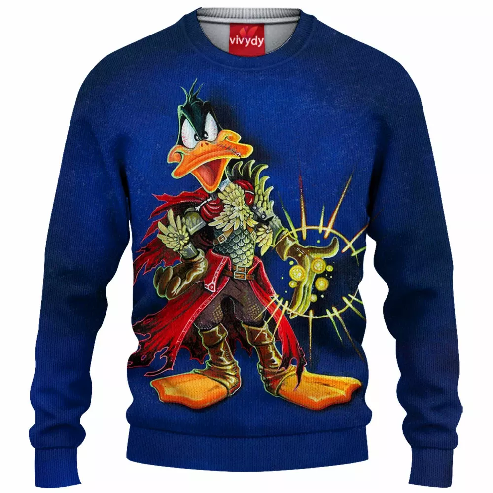 Daffy Duck Knitted Sweater