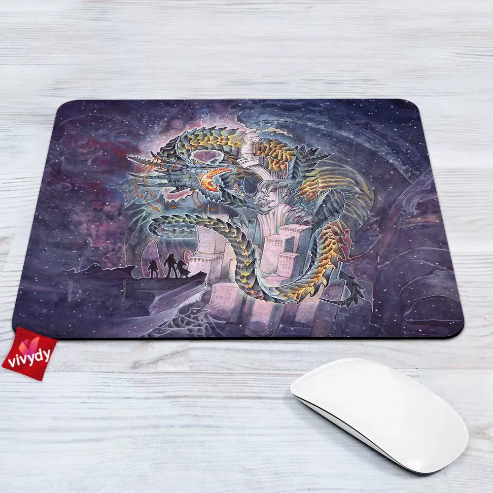 Black Dragon Mouse Pad