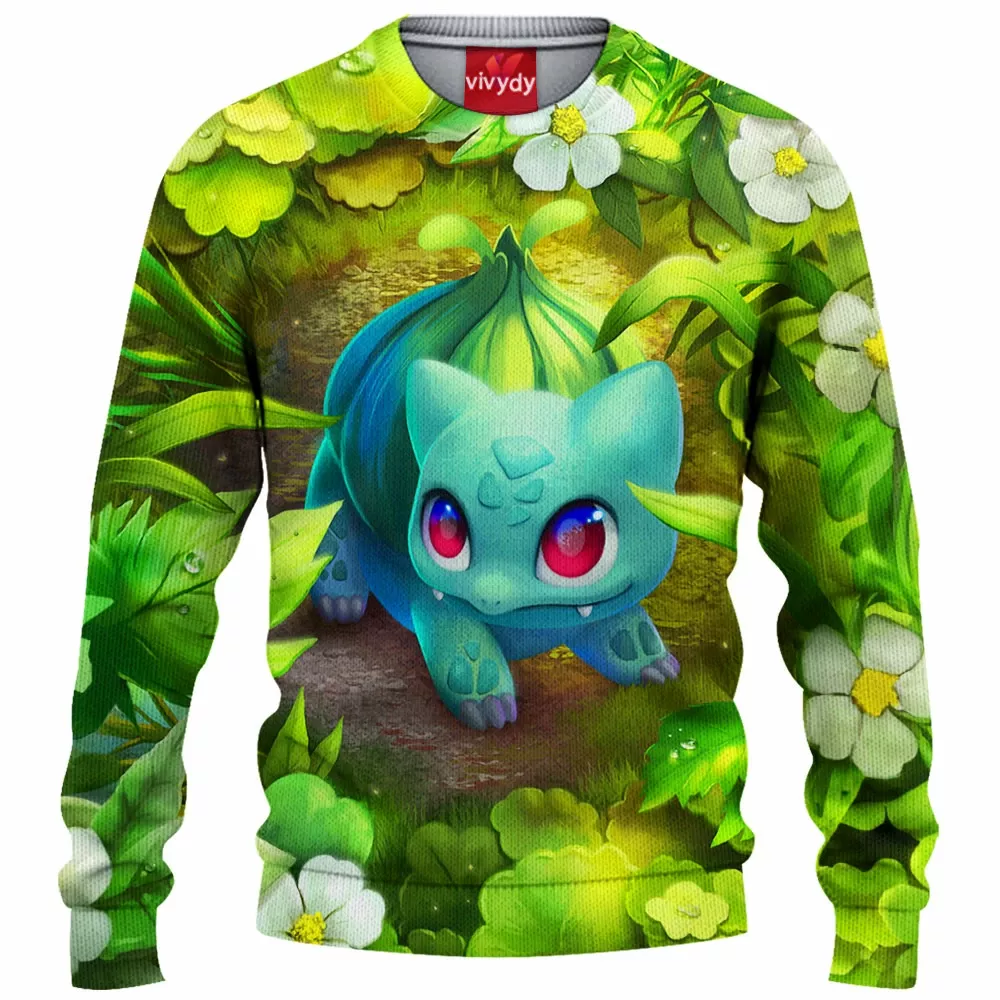 Garden Bulbasaur Knitted Sweater