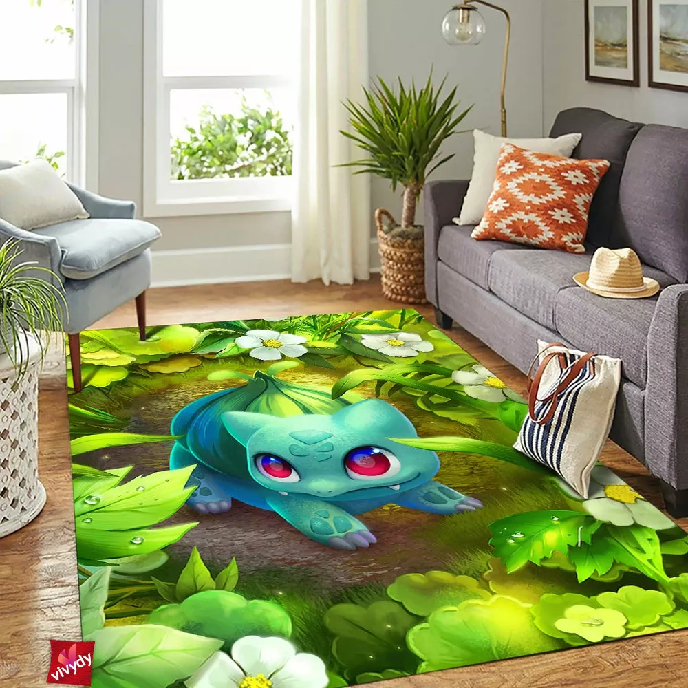 Garden Bulbasaur Rectangle Rug