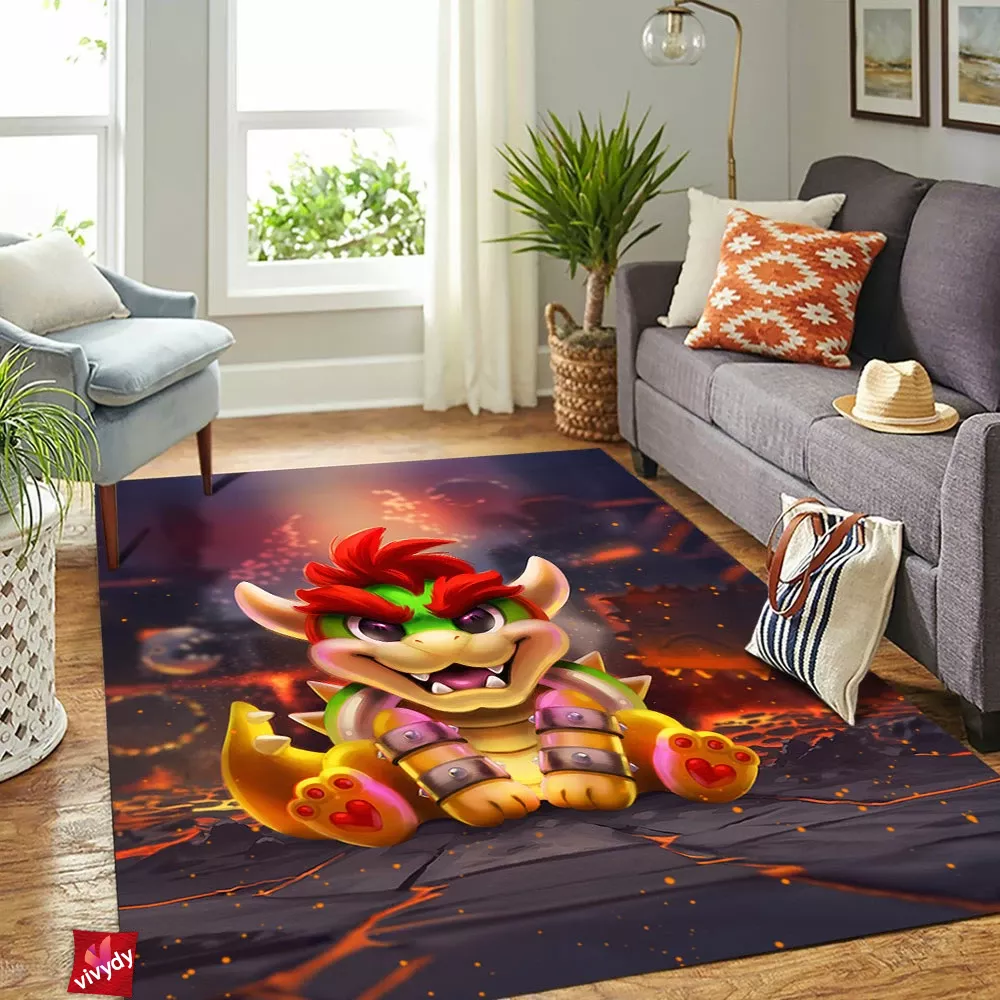 Bowser Rectangle Rug