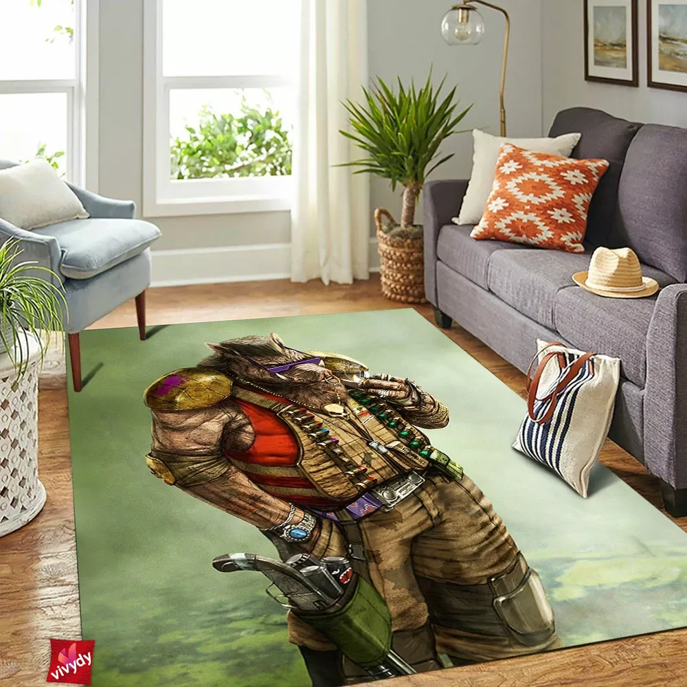 Bebop Tmnt Rectangle Rug