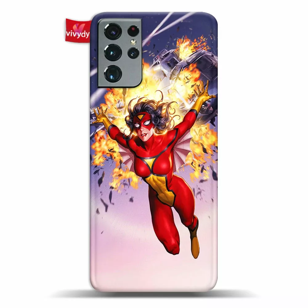 Spider-Woman Phone Case Samsung